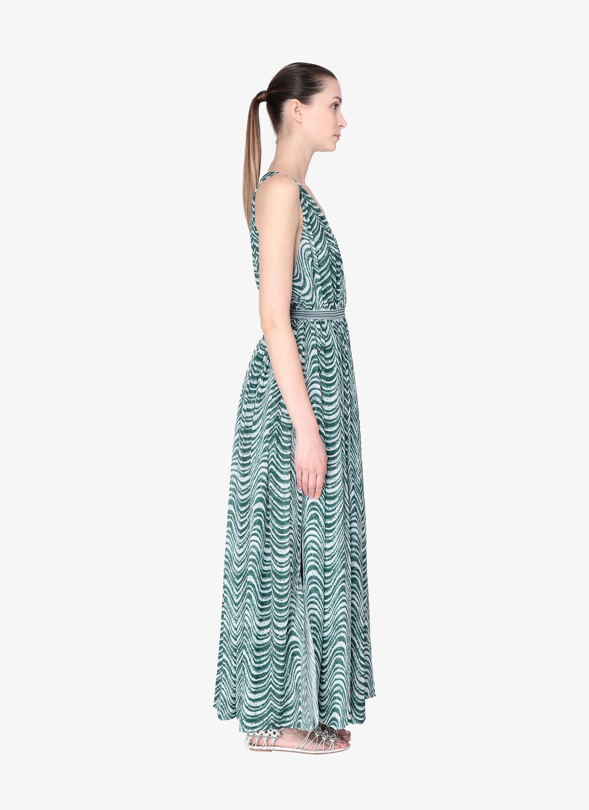 ALAÏA GRÜN/WEIß